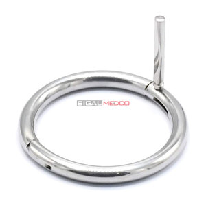 Anillo Nasal para Ganado Bovino, Acero Inoxidable, Resistente, Equipo Veterinario para Ganado, Certificado CE, Garantía de 3 Años - Product Image 1