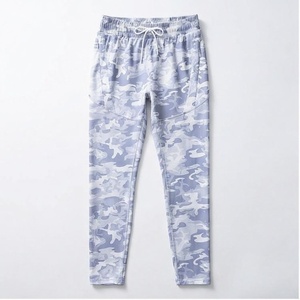 Pantalones de Yoga de Cintura Alta con Estampado de Camuflaje, Largos, con Cordón Ajustable, Transpirables, de Spandex y Poliéster, Ropa Deportiva para Mujer - Product Image 1