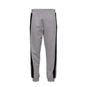 Ensemble de survêtement d'hiver personnalisé en gros pour homme, grande taille, respirant, 100 % coton, 2 pièces, couleur unie - Product Image 4