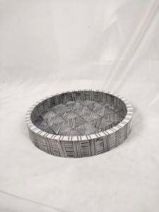 Nouveau plateau de service élégant en os naturel, écologique, jetable, de haute qualité, abordable, fait main et décoratif - Product Image 3