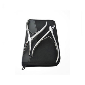 Pinzas de Alta Calidad para Extensiones de Cabello con Micro Anillos, Función de Sujeción, Empaque Personalizado con Logotipo, Mejor Precio, Herramienta de Acero Inoxidable de Grado Quirúrgico - Product Image 4