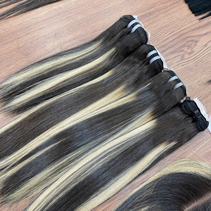 Extensiones de Cabello Humano Vietnamita Liso Natural a Precio de Fábrica, Súper Sedoso y Brillante, Color Piano, 100% Cabello Vietnamita - Product Image 6