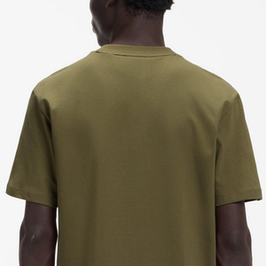 T-shirt homme à manches courtes, imprimé graphique minimaliste, coupe ample, style urbain, décontracté, pour l'extérieur, collection été, prix usine - Product Image 5