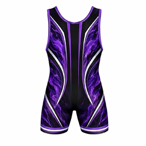 Trajes de Lucha Personalizados Premium, Uniformes Deportivos Transpirables para Hombres, Equipos Juveniles, Entrenamientos, Partidos y Competiciones - Product Image 6