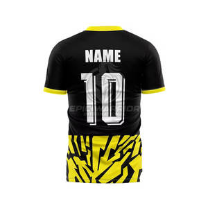 T-shirts de sport 100% polyester, coupe ajustée, manches courtes, vente en ligne, t-shirts pour hommes - Product Image 4