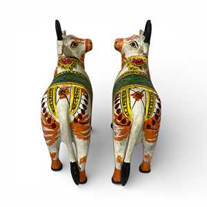 La Mejor Colección de Esculturas de Animales Hechas a Mano y Pintadas a Mano, Madera Maciza Ecológica, Duradera, Decoración Vintage para el Hogar, Interiores de Lujo - MOQ - Product Image 6