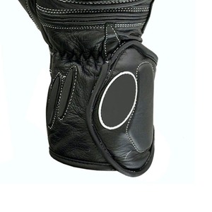 Guantes de Carreras de Cuero de Dedo Completo con Protección de Palma, Transpirables, con Cierre de Gancho y Bucle para Uso en Exteriores - Product Image 5