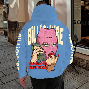 OEM personalizado de los hombres 2025 tendencia Casual sudadera de gran tamaño Otoño Invierno de talla grande 3D Impresión digital con capucha para los hombres - Product Image 5