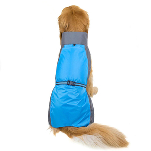 Chaqueta Impermeable para Perros Grandes, Chaleco Reflectante de Dos Tonos con Correa Ajustable en el Vientre para Perros Medianos y Grandes, para Paseos al Aire Libre - Product Image 2