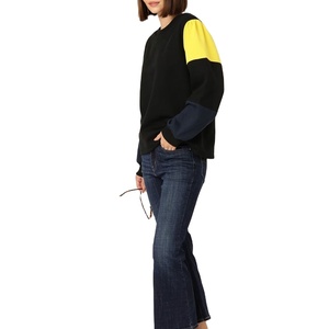 Meilleur modèle Sweat uni automne-hiver pour femmes Pull-over ample à la mode Sweat-shirt à col rond pour femmes surdimensionné Personnalisé - Product Image 1