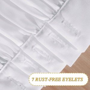 Rideau de douche à volants Shabby Elegance, 72 x 36 pouces - Product Image 2