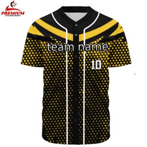 Nouveau Maillot de Baseball Unisexe 2026 Respirant Grande Taille Personnalisable Nom d'Équipe Haute Qualité Léger Col en V Séchage Rapide - Product Image 1