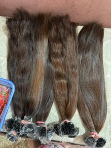 Extensions de cheveux humains vierges indiens Remy, noirs, ondulés, à ondes profondes lâches, cuticules alignées, non traités, pour tissage à la machine - Product Image 3
