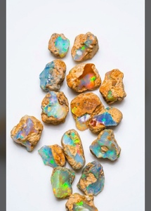 Pierre d'opale éthiopienne naturelle brute, cristal de guérison, lot de 500 grammes, disponible en gros - Product Image 2