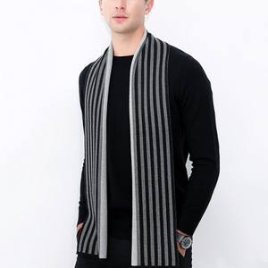 ผ้าพันคอไหมพรมแบบยูนิเซ็กซ์ขายส่ง - ผ้าพันคอฤดูหนาวราคาประหยัด - ผ้าพันคอถักนุ่มพร้อมโลโก้สั่งทำ - Product Image 4