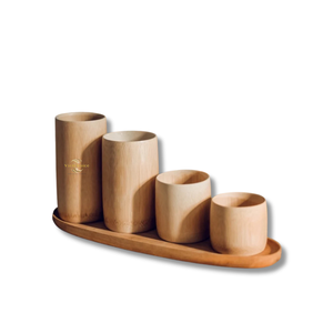 Vietchoice Wholesale Cheap Price 100% Biodegradable Bamboo <b>Cup</b> <b>Plastic</b>-Free Eco-Friendly Business Gift Made in Vietnam - Product Image 3