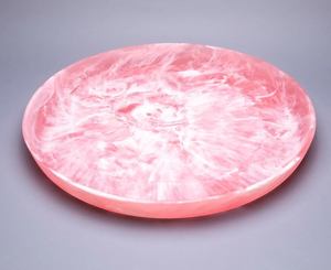 Plato de Servir de Resina de Diseño Nuevo, para Uso en el Hogar, Hoteles y Restaurantes, Decoración de Bodas, Logotipo Personalizado, Moderno, Lujoso, Duradero, Hecho a Mano - Product Image 2