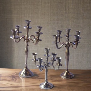 Gold and Silver <b>Candle</b> <b>Holder</b> 5 <b>Candle</b> <b>Holder</b> Candelabra Wedding Party Candelabra Home Decoration Christmas <b>Candle</b> <b>Holder</b> - Product Image 3