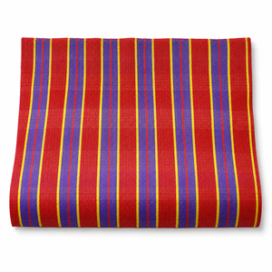 Rouleau de tissu rayé en nylon recyclé pour sacs, ameublement, textile d'extérieur, tissu tissé coloré et durable - Product Image 1