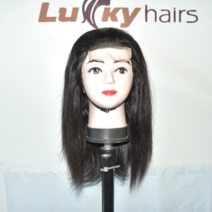 Cabello Natural 100% Precio de Fábrica al por Mayor Extensiones de Cabello Humano Remy Indio con Clip, Tejido Doble a Máquina Sin Procesar - Product Image 6