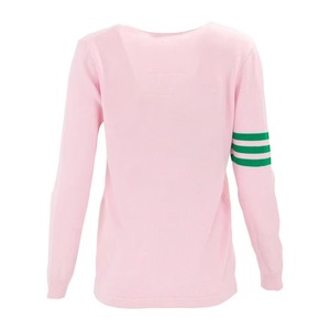 Nuevo Estilo Personalizado, Suéter Cárdigan Varsity con Cuello en V para Hermandades, Unisex, Chenilla, Logotipo Bordado en la Parte Delantera, Transpirable, Casual, Otoño - Product Image 5