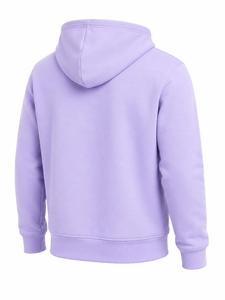 Sweat-shirt à capuche pour homme, couleur unie, en molleton extensible/coton, coupe classique, streetwear décontracté, respirant, écologique, sweat-shirt d'automne - Product Image 1