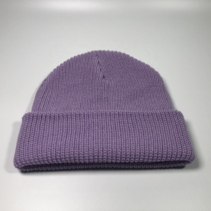Custom Winter <b>Beanie</b> <b>Hat</b> Knitted Cuffed Cap With Embroidery Logo For <b>Men</b> Women Kids Warm Ribbed Plain Toque Autumn Casual - Product Image 1