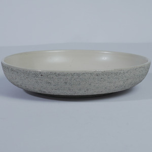 Plato Redondo de Cerámica Blanca, Vajilla Minimalista, Apto para Lavavajillas, Ecológico, No Tóxico, para Restaurante y Hogar - Product Image 6