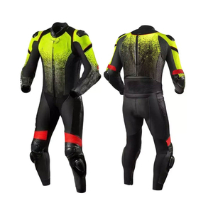 Trajes de Motociclismo de Cuero de la Mejor Calidad OEM, Traje de Seguridad para Motociclistas de Carreras con Protecciones - Product Image 6