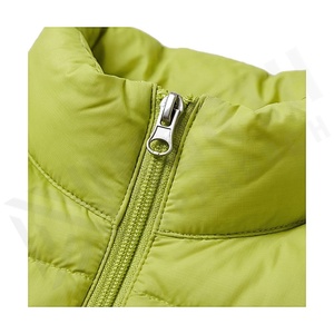 Hooded Quilted Waterproof <b>Bubble</b> Jacket Black Full Sleeve Winter Windproof Cotton Shell Knitted Fabric Polyester Filling Stand - Product Image 4