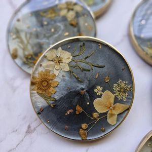 Most Selling Eco-Friendly Resin <b>Coasters</b> <b>Set</b> Customized Color Modern Design 300mm Diameter for Home Hotel Restaurant Use Export - Product Image 3