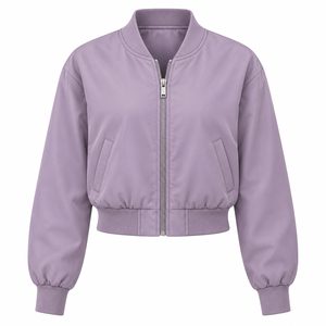 Chaquetas Bomber para Mujer con Diseño de Múltiples Bolsillos / Chaquetas Bomber Modernas para Mujer en Venta, Nueva Llegada, Personalizadas - Product Image 2