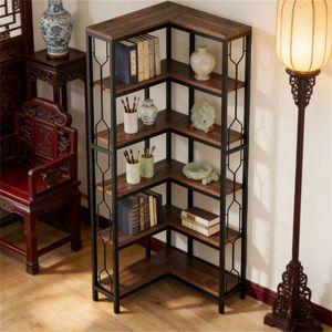 <b>Corner</b> Bookshelf & Display Storage Rack for Small Spaces for Kids & Teens - Product Image 3