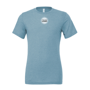 T-shirt pour homme en CVC premium à col en V, t-shirt en bambou - Product Image 2