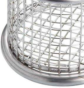 Bold Blossom Top Selling Tableware Serveware Stainless Steel Professional Mini Round Chip Serving <b>Basket</b> <b>Wire</b> Mesh Frying Bucke - Product Image 3
