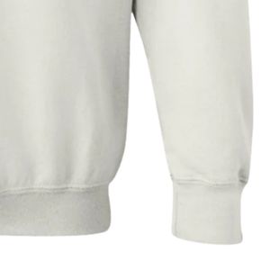 Sweat-shirt à col rond Alpha Graphic blanc 1908, manches longues, poignets côtelés, décontracté, en molleton pour femme, mode streetwear - Product Image 5