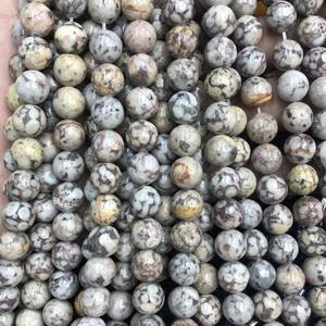 Cuentas de piedra de jaspe, cuentas de piedras preciosas naturales de 6mm, 8mm, 10mm, 15 hilos para hacer joyas, manualidades DIY - Product Image 5