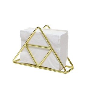 Porte-serviettes en acier de qualité supérieure, design contemporain, organisateur de mouchoirs de table, finition résistante à la rouille, durable, pour les espaces de repas - Product Image 4