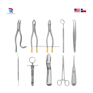 Ensemble d'instruments d'examen pour chirurgie buccale, 10 pièces, outils dentaires manuels, poignée ergonomique, certifié CE, sonde à tartre, miroir buccal - Product Image 5