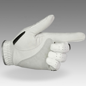 High Quality Luxury Series Unisex Cabretta Leather Golf Glove with Removable Magnetic Ball <b>Marker</b> Breathable <b>Holes</b> Quick Drying - Product Image 6