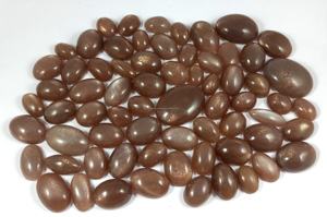 Pierres précieuses en vrac de pierre de lune naturelle, cabochons, pierres à facettes, minéraux cristallins, fournisseur en gros en Inde - Product Image 3