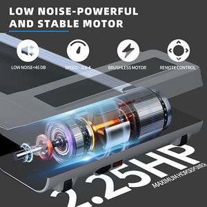 Tapis Roulant dal Design Compatto con Motore Brushless ad Alta Efficienza, Display LED, Modalità Conto alla Rovescia, Supporta fino a 125 kg per Utenti Attivi - Product Image 2