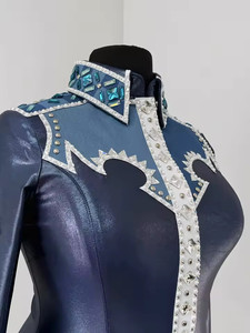 Camisa de Competición Western para Mujer, Estilo Rodeo, para Montar a Caballo y Hacer Ejercicio Ecuestre - Product Image 1