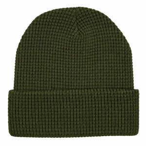 Gorro de punto acanalado acogedor, suave y cálido, con puño elástico, para invierno, actividades al aire libre, uso diario, gorro para clima frío, para adultos. - Product Image 4