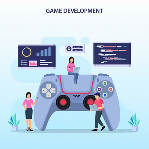 Services de création de jeux vidéo interactifs et solutions de conception de mondes virtuels pour des divertissements immersifs multiplateformes - Product Image 1