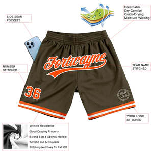 <b>Customized</b> Sports Team Shorts 100% Polyester Mesh Sublimated Club Name Training Basketball Athletic Shorts for Teamwear - Product Image 5