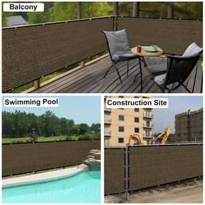 Malla de Jardín de Polietileno de Alta Densidad (HDPE) Gris Oscuro 8x50, Valla de Polietileno de Alta Densidad - Product Image 3