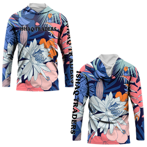 Camiseta de Pesca Unisex Ishaq Traders con Estampado por Sublimación, Protección Solar UPF 50, Secado Rápido, Top Deportivo para Adultos - Product Image 4