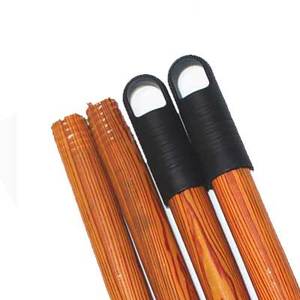 High Quality Eucalyptus Wooden Broom Handle PVC Wood Grain Coated for <b>Mop</b> and Broom - Product Image 5