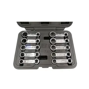 TAIWAN calibro 10pc metrica a 12 punti per adattatore di coppia con chiusura a scatola Set di prolunga